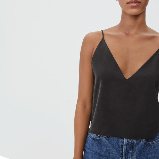 The Silk Cropped Cami